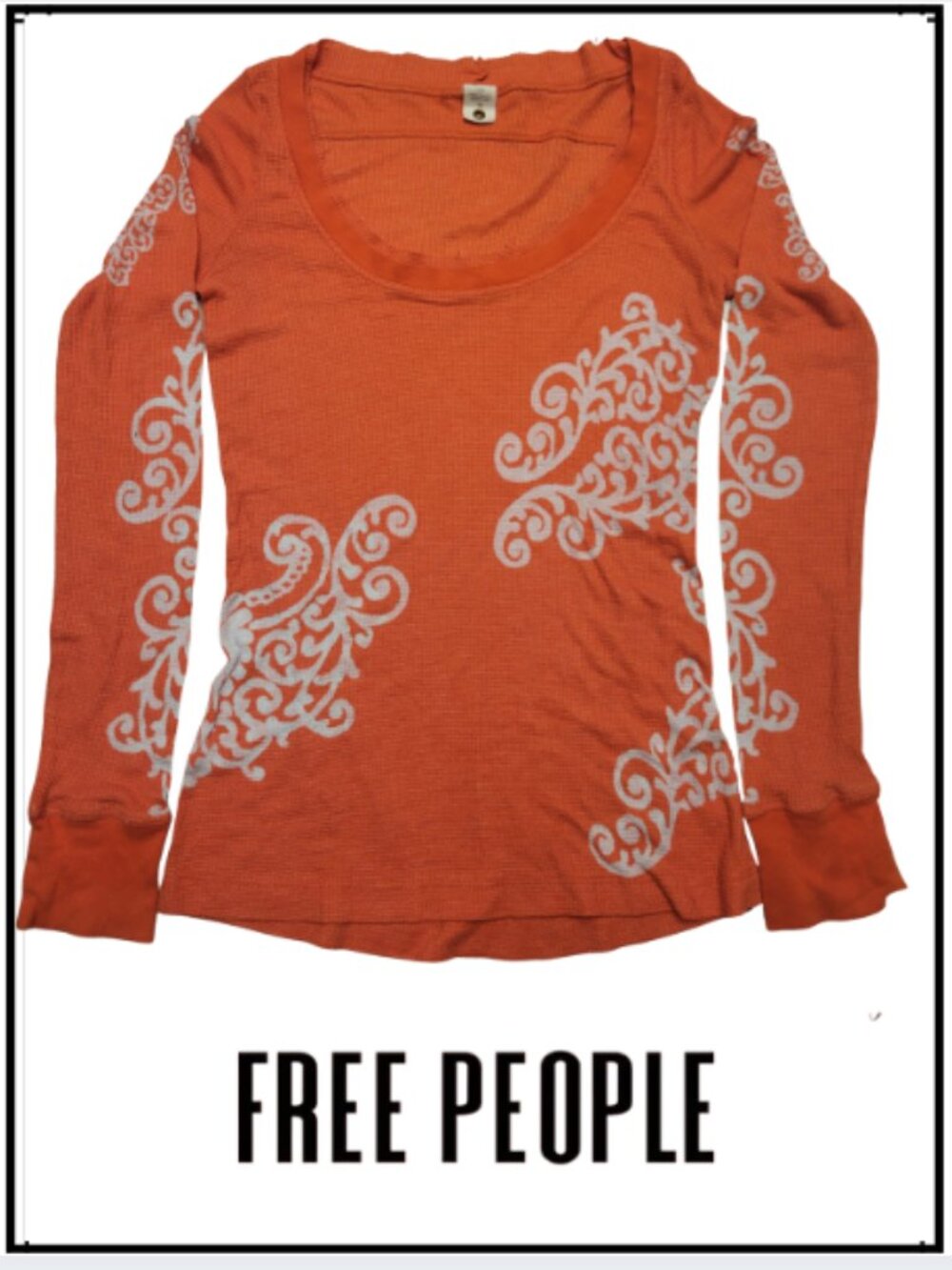 Free People thermal long sleeve